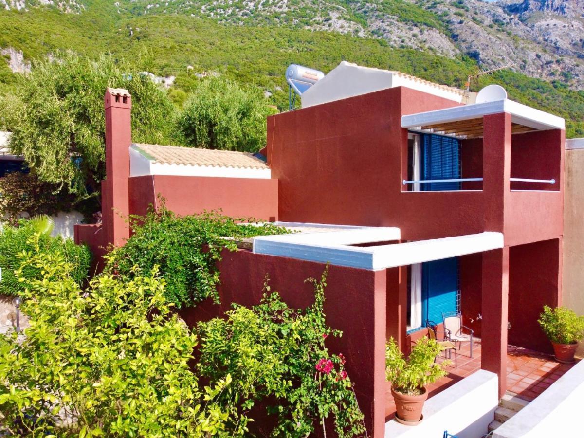 Barbati Beach Minivillas With Pool By Dadovillas Luaran gambar