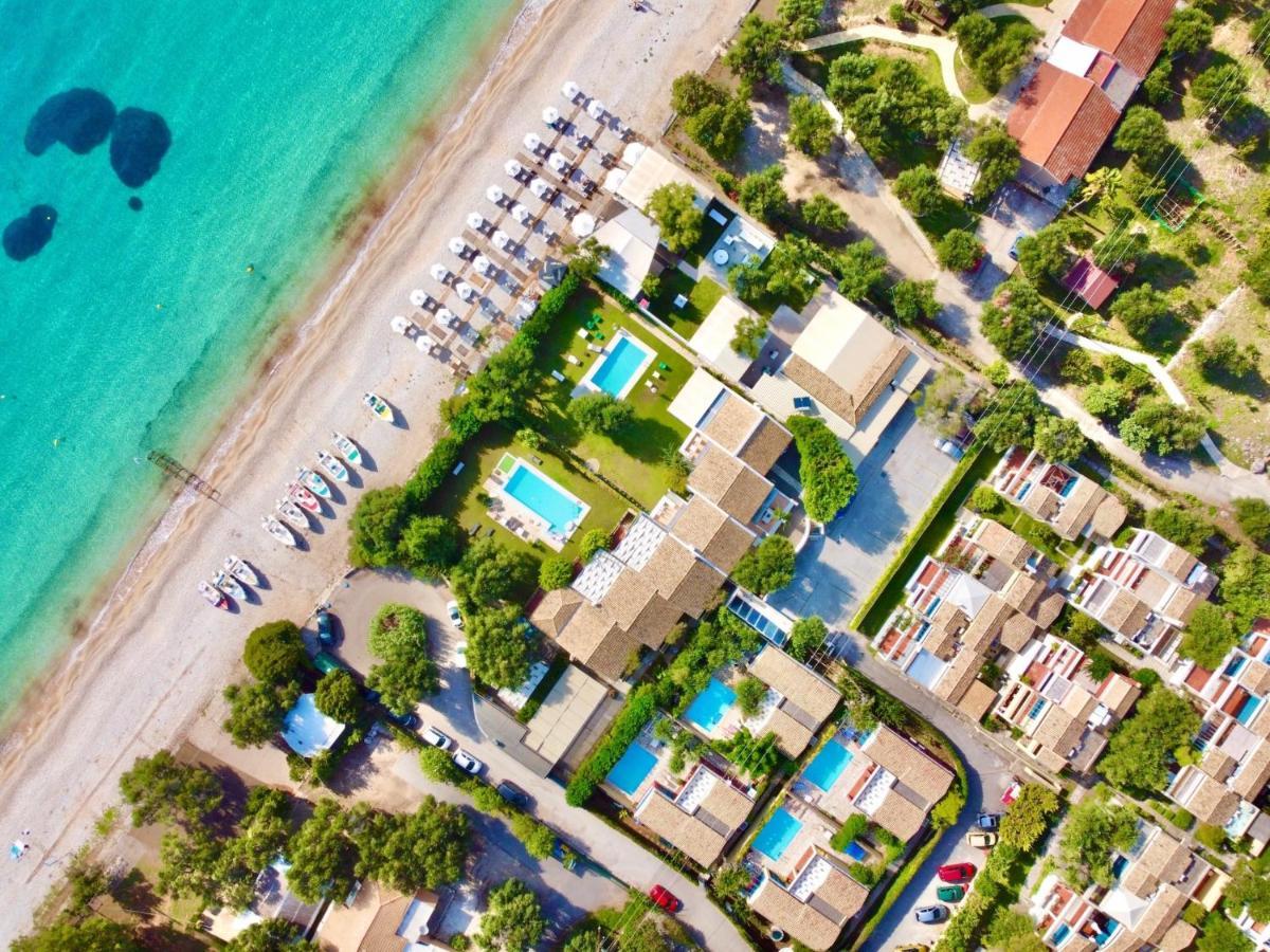 Barbati Beach Minivillas With Pool By Dadovillas Luaran gambar