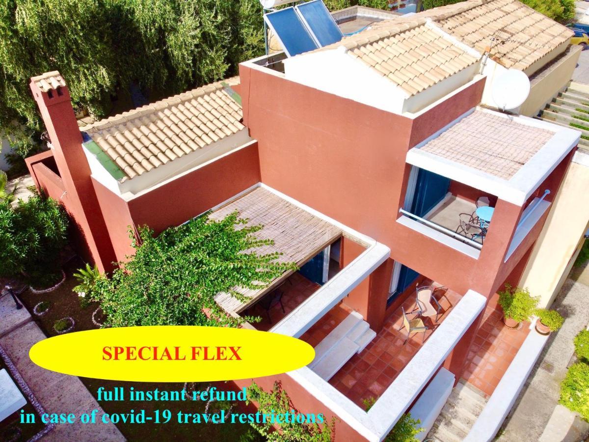 Barbati Beach Minivillas With Pool By Dadovillas Luaran gambar